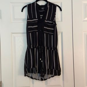 Mossimo Striped Romper Size XS